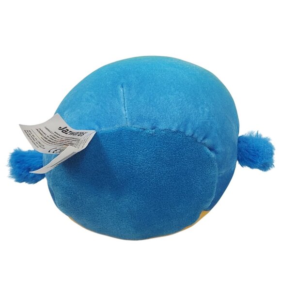 Squishmallows Baptiste Plush Toy Parrot 5" Blue & Yellow Bird Stuffed Animal - Picture 3 of 8